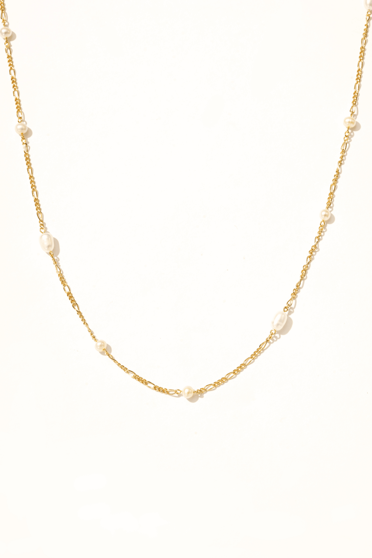 Fine Pearl Scatter Necklace